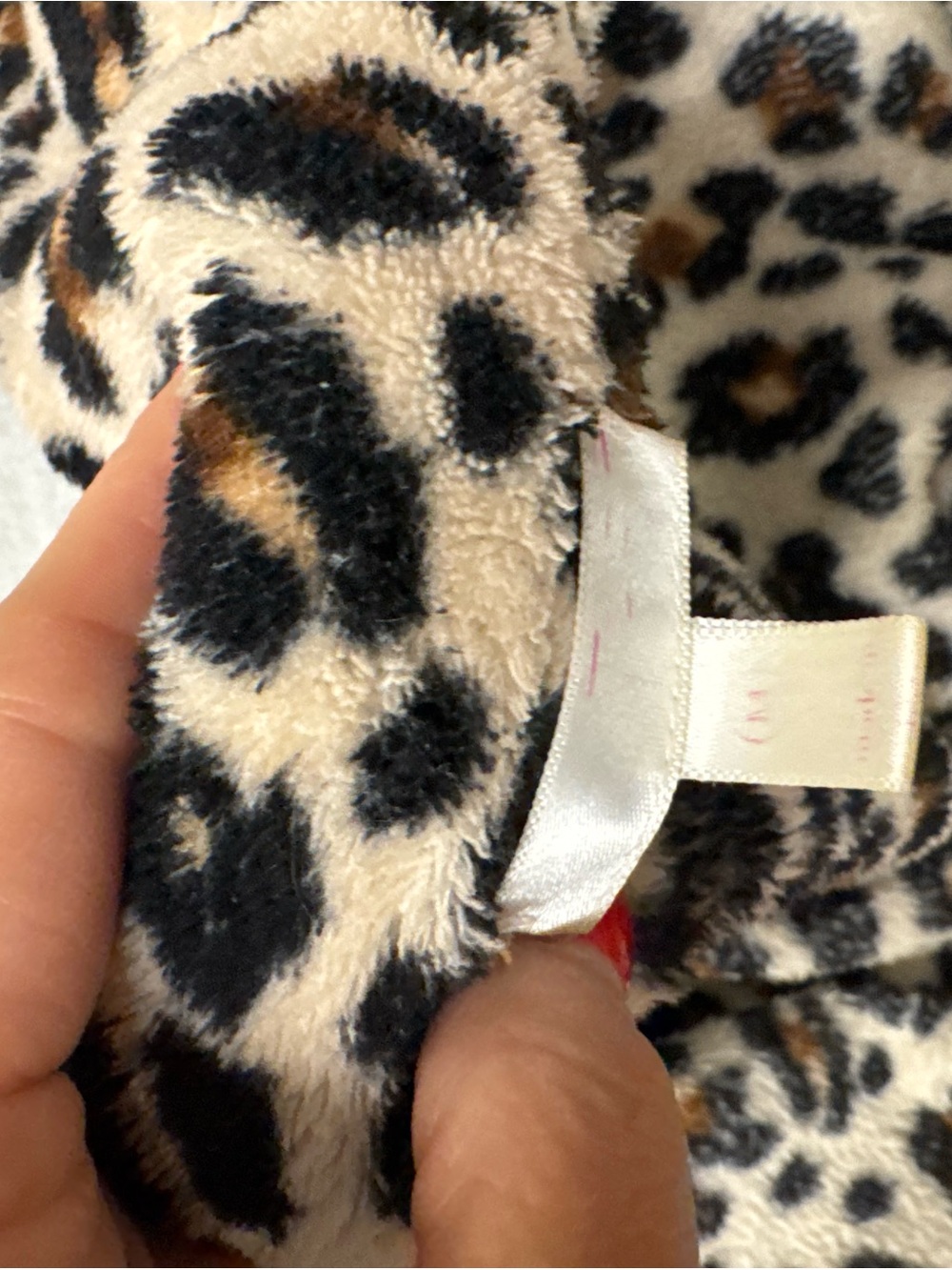 Leopard Terrycloth Bath Robe - Picture 2 of 2